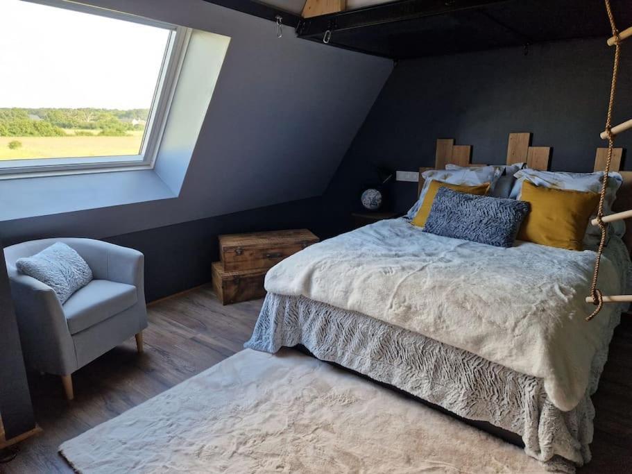 Chalet Industriel Avec Filet Et Spa Sorigny Dış mekan fotoğraf